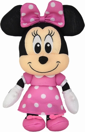 Wahu Aqua Pals Disney Classic Minnie Mouse Plush Water Toy for Kids Ages 2 , Fast-Drying Waterproof Plush Doll Toy for Pool and Bathtub, Medium, Pink/Black, 16"