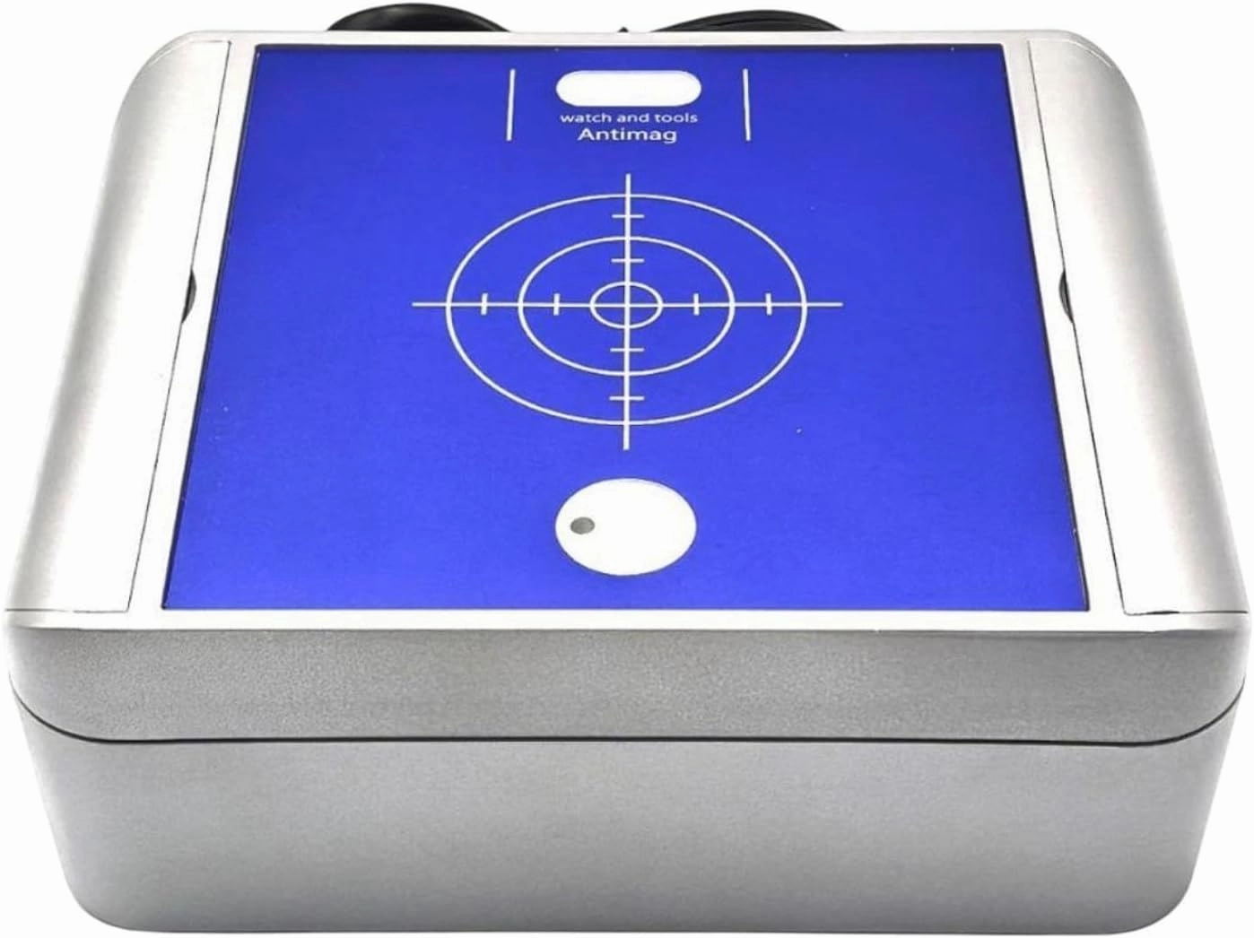 Watch Demagnetizer Tool - Portable Degaussing Machine for Mechanical Watches, Magnetic Field Remover, 110V-120V US Plug, 6.10x4.84x2.36 Inch