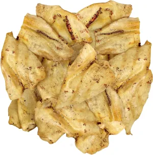 Water Buffalo All Natural Dusted Ear Dog Chews, Treats & Dog Snacks - 20 Piece Value Pack (Grain Free Treats - Great Alternative to Pig Ears, Cow Ears, Bones & Rawhides for Dogs)