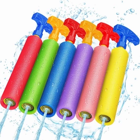 Water Guns, Water Squirter Toys Foam Soakers Blaster Guns Outdoor Swimming Pool Beach Summer Party Water Toys for Kid Age 3-12 Teens Adults