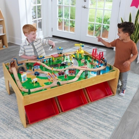 Waterfall Mountain Train Set & Table