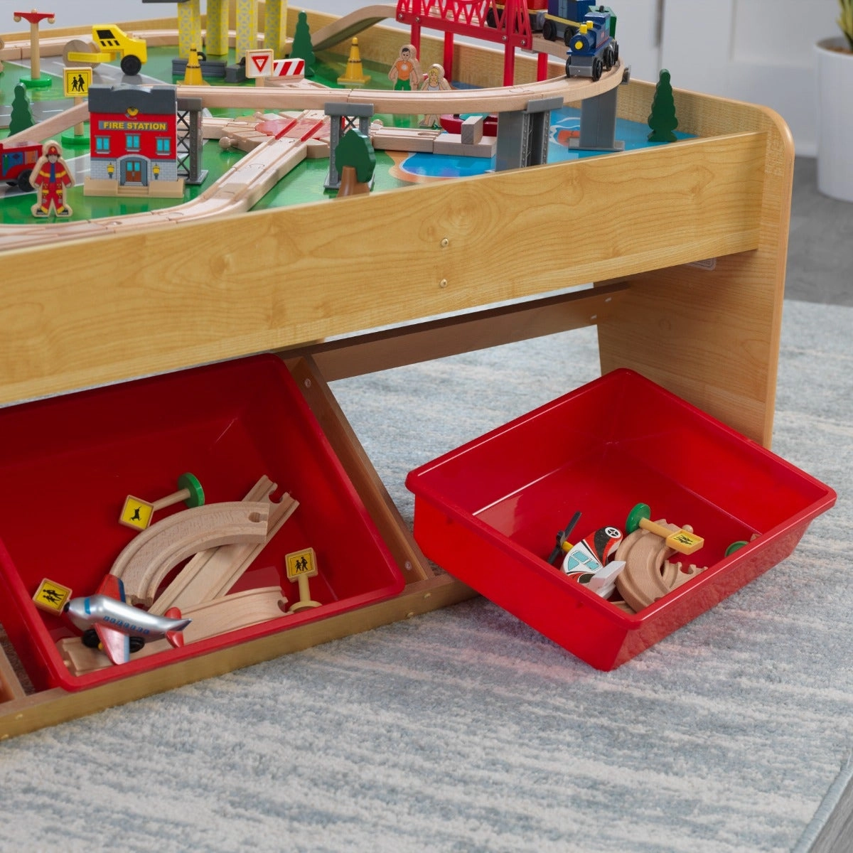 Waterfall Mountain Train Set & Table