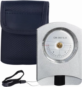 Waterproof Handheld Clinometer Altimeter Professional Aluminum Accurate Altimeter Survey Tools for Height & Slopes Angles Measuring