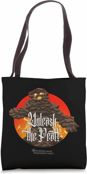 Whisky Unleash the Peat Tribute to Peaty Whisky Tote Bag