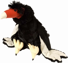 Wild Republic Turkey Vulture Plush, Stuffed Animal, Plush Toy, Gifts for Kids, Cuddlekins 12 Inches , Black