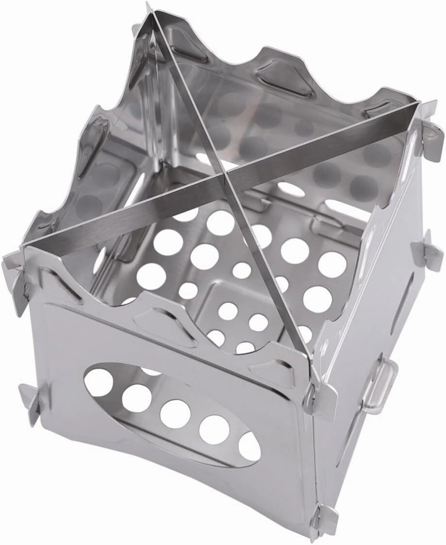 Wood Burning Camp Stoves Folding Stove Ultralight Camping Cookingnic Mini