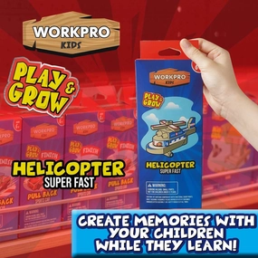 WORKPRO KIDS Super Fast Helicopter