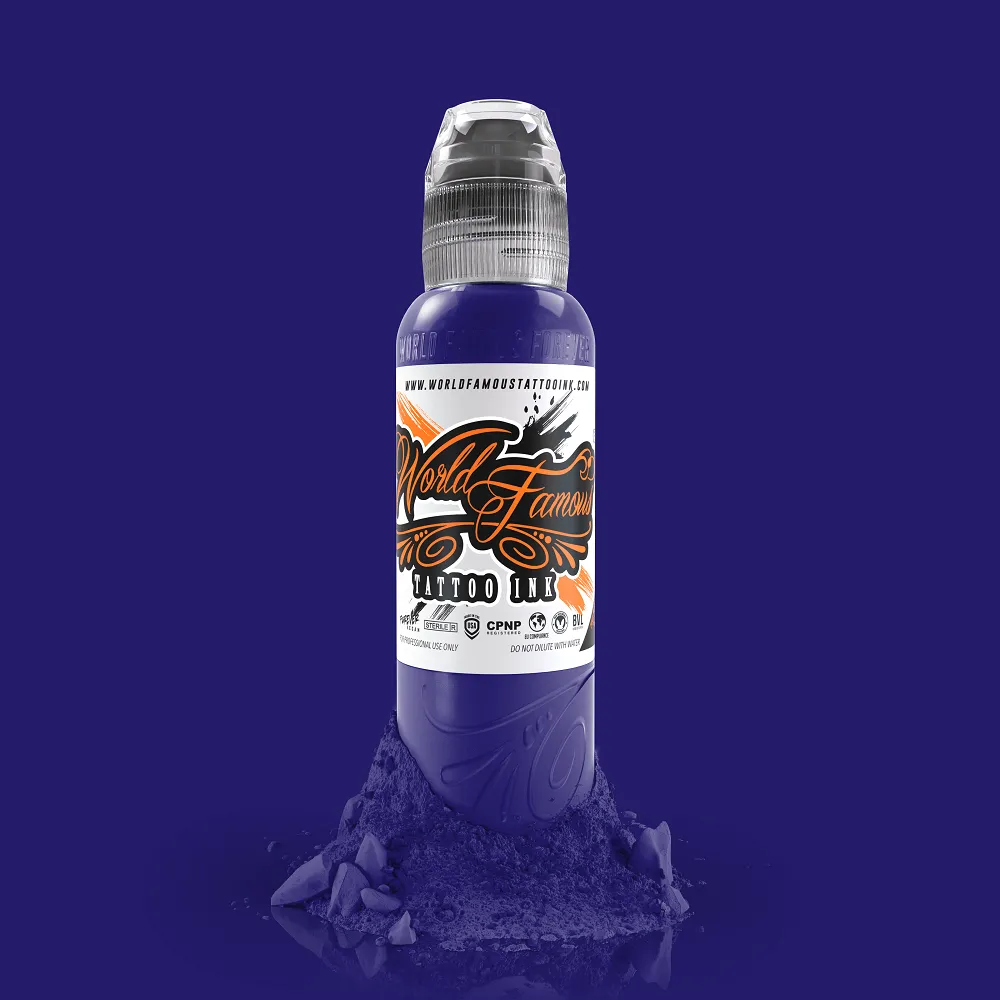 World Famous Tattoo Ink - Leaning Tower of Purple (1 oz)
