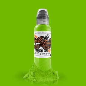 World Famous Tattoo Ink - Northern Lights Green (1 oz)