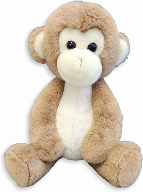 World's Softest Plush MoMo Monkey, Lushee, Large, 16" Stuffed Animal for Baby, Toddler, Kids, Adults - Soft, Huggable Stuffed Monkey- Adorable Toy Made from Kid-Friendly, Quality Materials