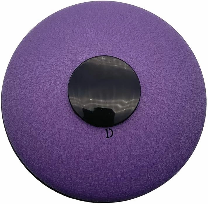 Yahpetes Steel Tongue Drum - 6 Inch, 11 Note, Purple with Mallets and Storage Bag