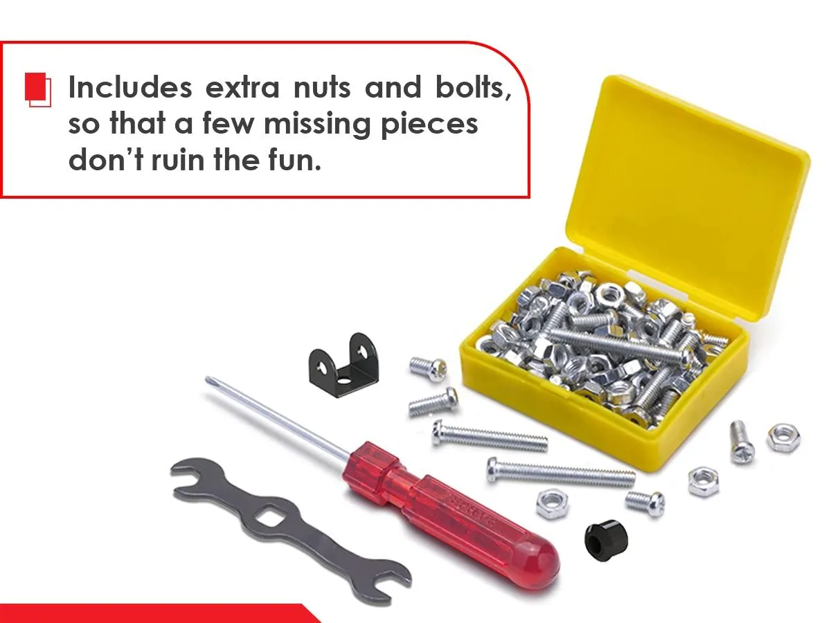 Zephyr Mechanix - 0 DIY Mechanical STEM Toy for Ages 7-15 Years