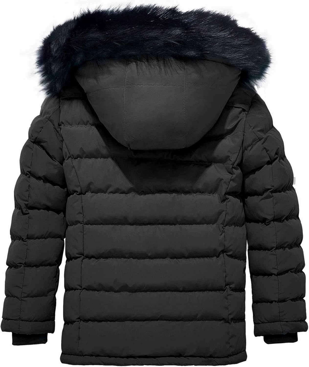 ZSHOW Girls' Puffer Jacket Soft Fleece Lined Warm Hooded Winter Coat